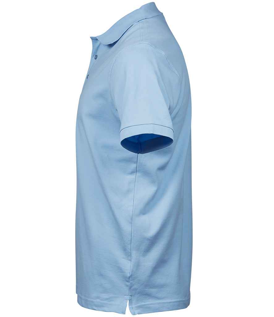 Tee Jays Luxury Stretch Piqué Polo Shirt | Light Blue