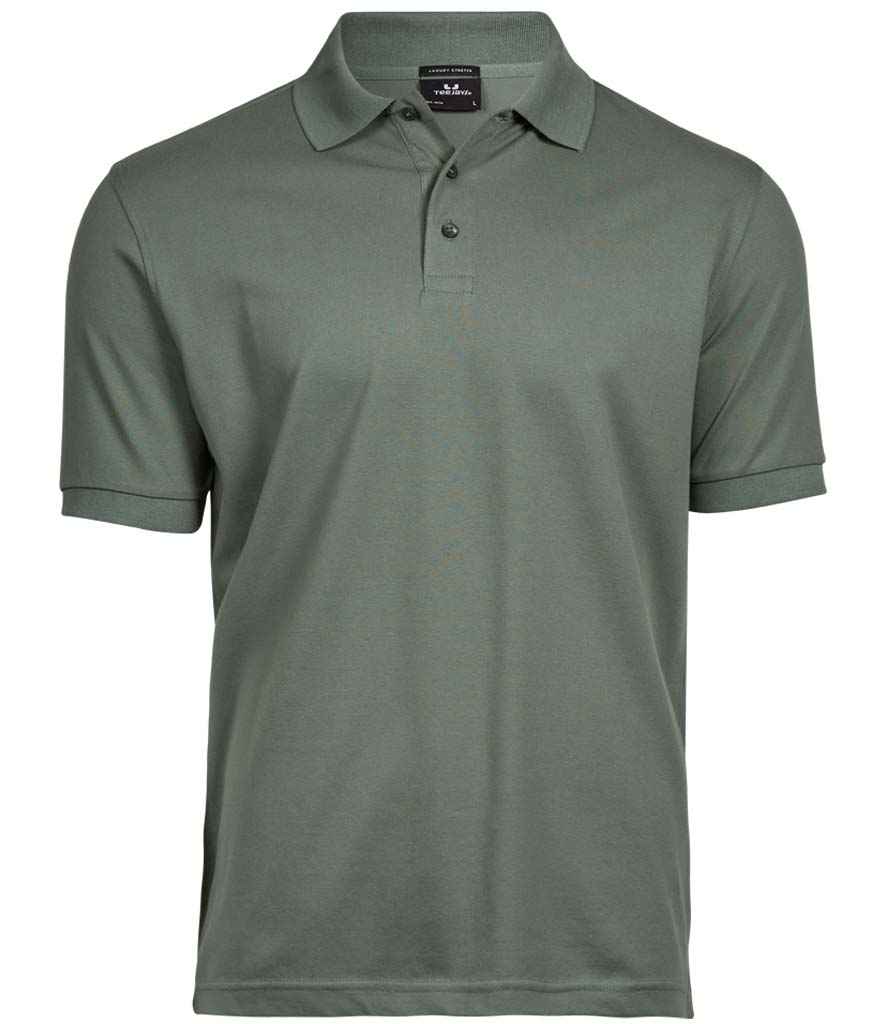 Tee Jays Luxury Stretch Piqué Polo Shirt | Leaf Green