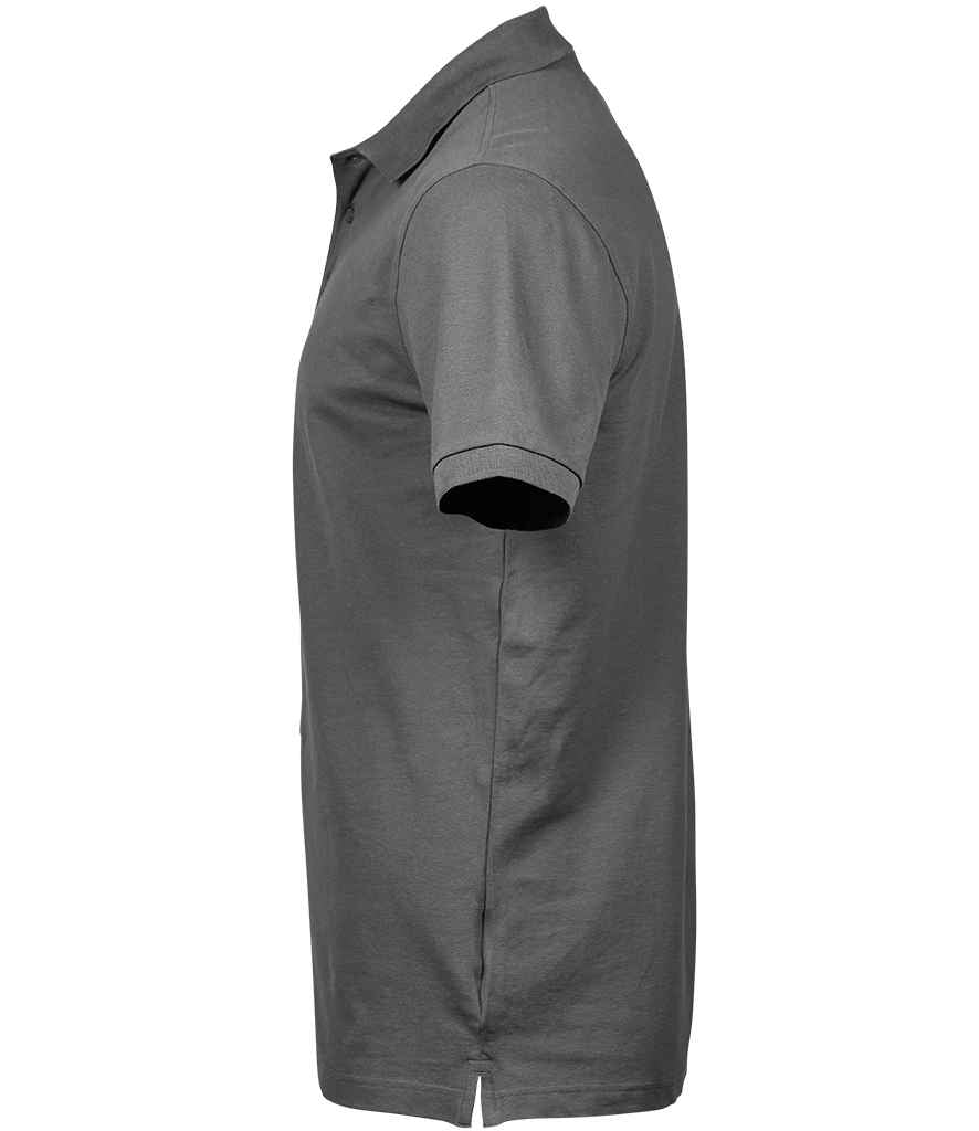 Tee Jays Luxury Stretch Piqué Polo Shirt | Powder Grey