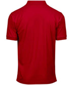 Tee Jays Luxury Stretch Piqué Polo Shirt | Red