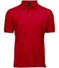 Tee Jays Luxury Stretch Piqué Polo Shirt | Red