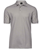Tee Jays Luxury Stretch Piqué Polo Shirt | Stone
