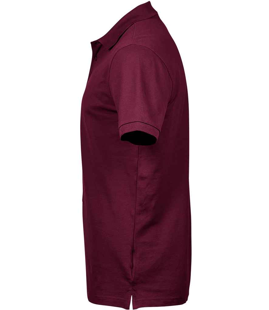 Tee Jays Luxury Stretch Piqué Polo Shirt | Wine