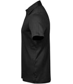 Tee Jays Pima Cotton Interlock Polo Shirt | Black