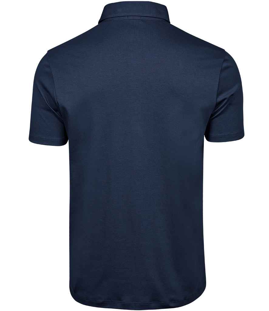 Tee Jays Pima Cotton Interlock Polo Shirt | Navy