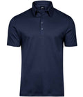 Tee Jays Pima Cotton Interlock Polo Shirt | Navy