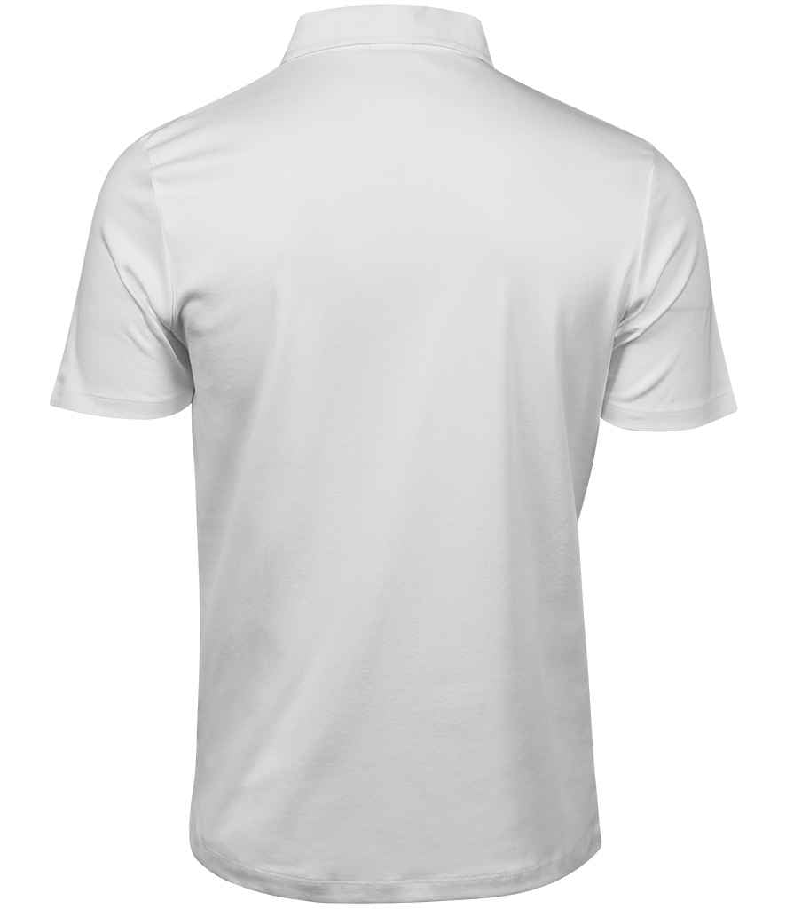 Tee Jays Pima Cotton Interlock Polo Shirt | White