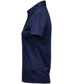 Tee Jays Ladies Pima Cotton Interlock Polo Shirt | Navy
