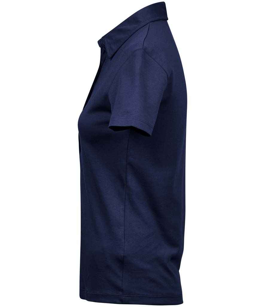 Tee Jays Ladies Pima Cotton Interlock Polo Shirt | Navy
