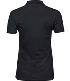 Tee Jays Ladies Luxury Stretch Polo Shirt | Black