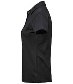 Tee Jays Ladies Luxury Stretch Polo Shirt | Black