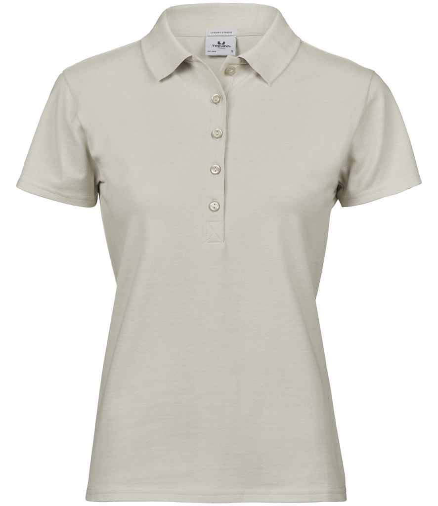 Tee Jays Ladies Luxury Stretch Polo Shirt | Cement
