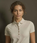 Tee Jays Ladies Luxury Stretch Polo Shirt | Cement