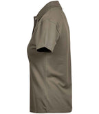 Tee Jays Ladies Luxury Stretch Polo Shirt | Clay