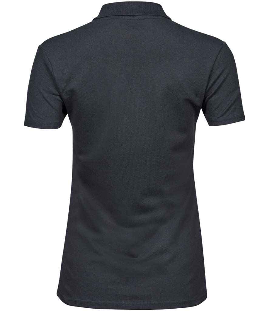 Tee Jays Ladies Luxury Stretch Polo Shirt | Dark Grey