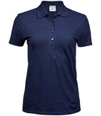 Tee Jays Ladies Luxury Stretch Polo Shirt | Denim