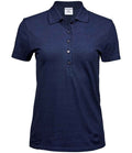 Tee Jays Ladies Luxury Stretch Polo Shirt | Denim