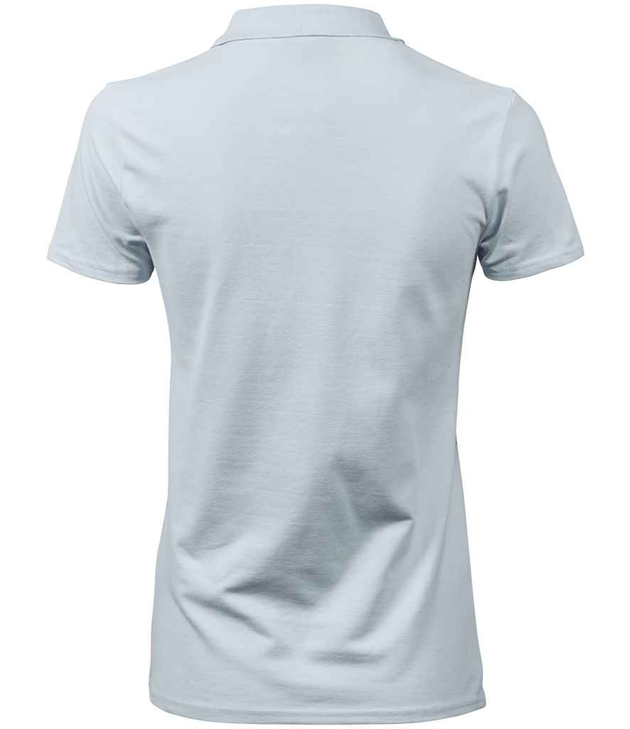 Tee Jays Ladies Luxury Stretch Polo Shirt | Ice Blue