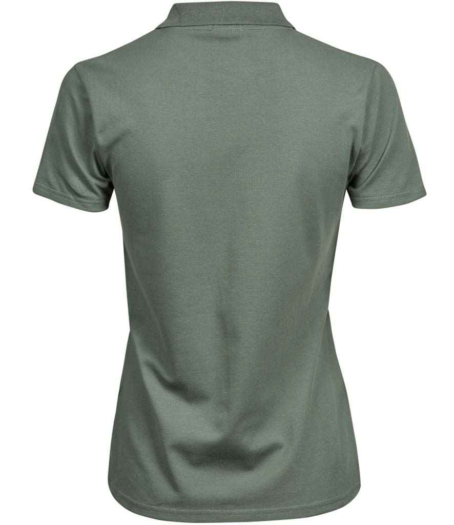 Tee Jays Ladies Luxury Stretch Polo Shirt | Leaf Green