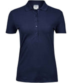 Tee Jays Ladies Luxury Stretch Polo Shirt | Navy
