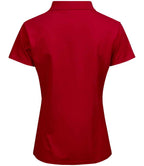 Tee Jays Ladies Luxury Stretch Polo Shirt | Red