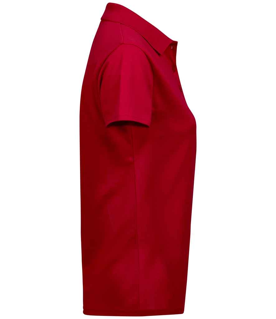 Tee Jays Ladies Luxury Stretch Polo Shirt | Red