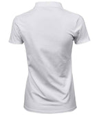Tee Jays Ladies Luxury Stretch Polo Shirt | White