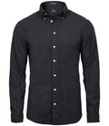 Tee Jays Perfect Long Sleeve Oxford Shirt | Black