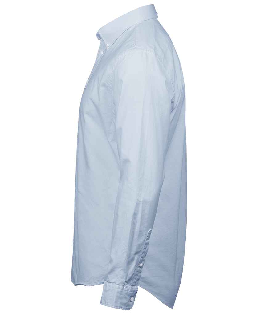 Tee Jays Perfect Long Sleeve Oxford Shirt | Light Blue