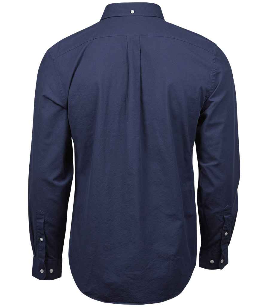 Tee Jays Perfect Long Sleeve Oxford Shirt | Navy