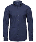 Tee Jays Perfect Long Sleeve Oxford Shirt | Navy