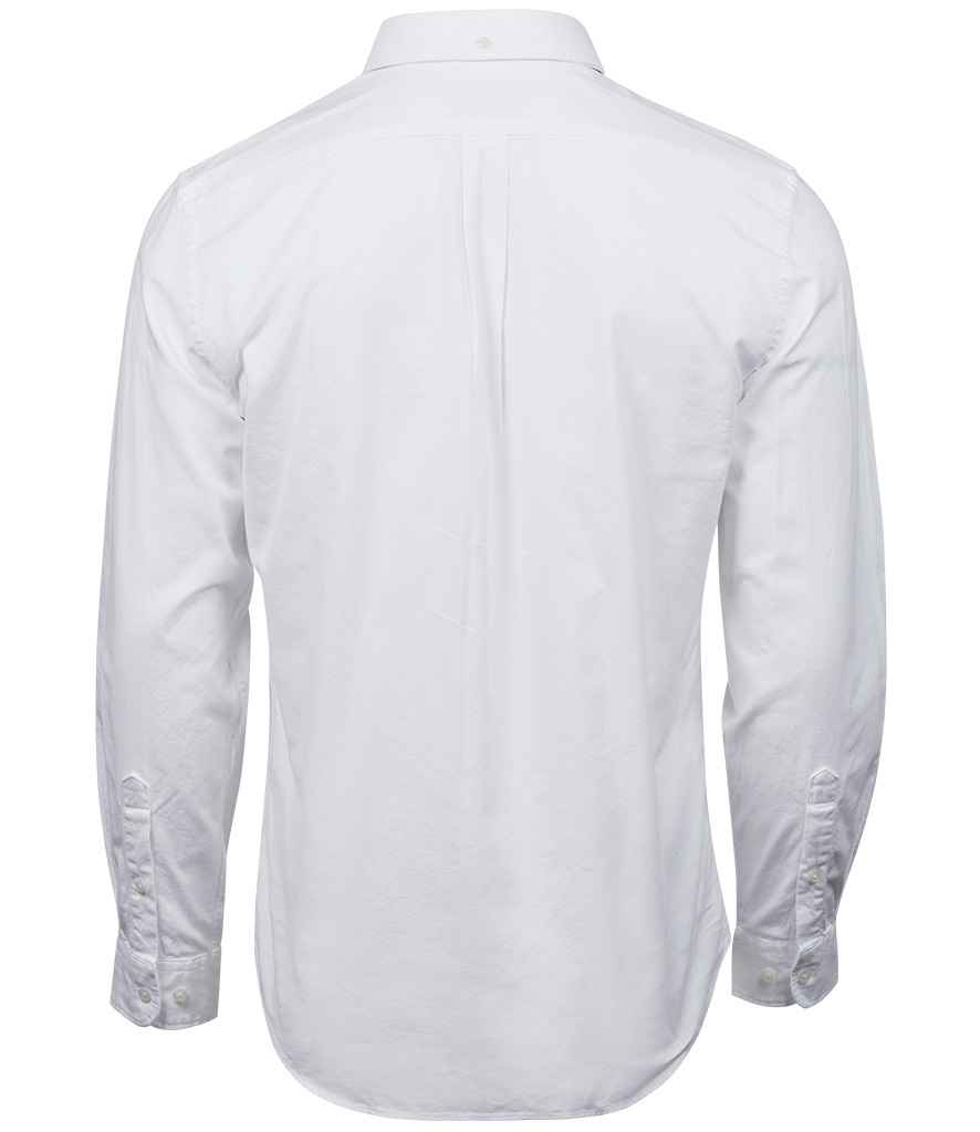Tee Jays Perfect Long Sleeve Oxford Shirt | White