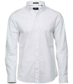 Tee Jays Perfect Long Sleeve Oxford Shirt | White