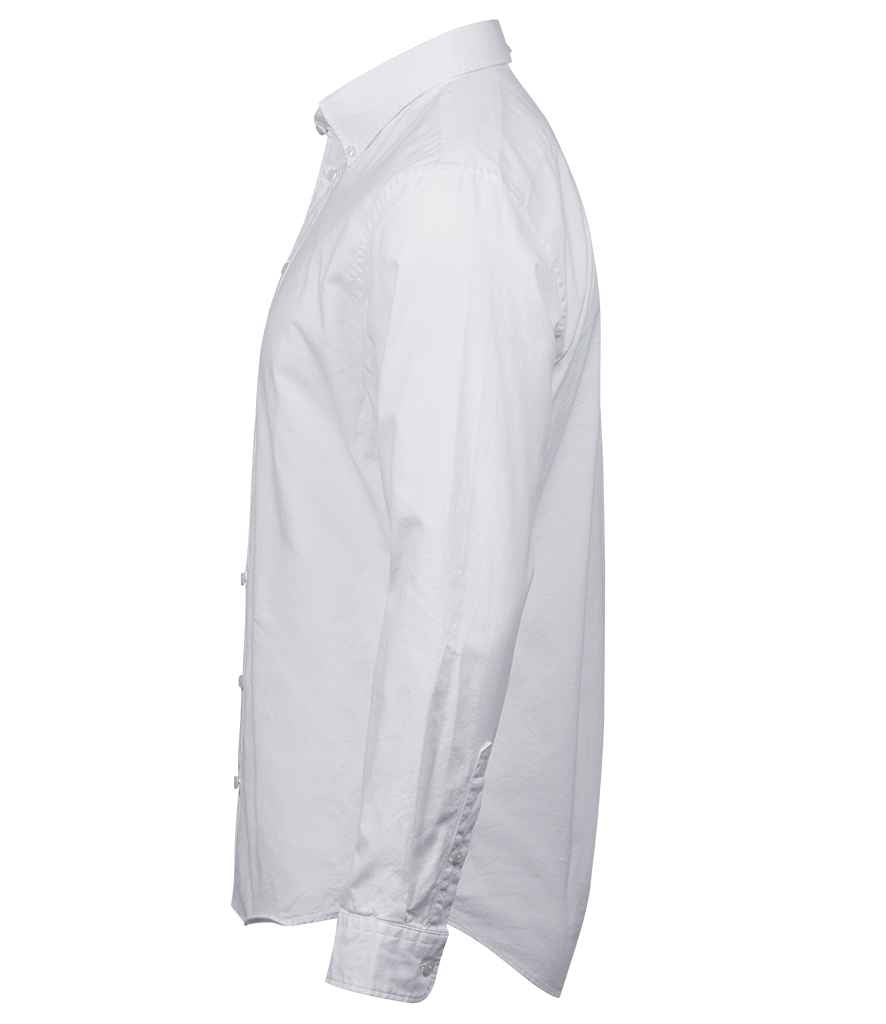 Tee Jays Perfect Long Sleeve Oxford Shirt | White