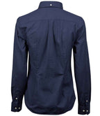 Tee Jays Ladies Perfect Long Sleeve Oxford Shirt | Navy