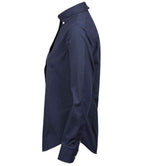 Tee Jays Ladies Perfect Long Sleeve Oxford Shirt | Navy