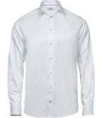 Tee Jays Luxury Comfort Fit Long Sleeve Oxford Shirt | White