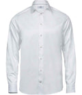 Tee Jays Luxury Comfort Fit Long Sleeve Oxford Shirt | White