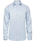Tee Jays Luxury Slim Fit Long Sleeve Oxford Shirt | Light Blue