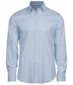 Tee Jays Luxury Stretch Long Sleeve Shirt | Light Blue