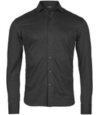 Tee Jays Active Stretch Long Sleeve Shirt | Black