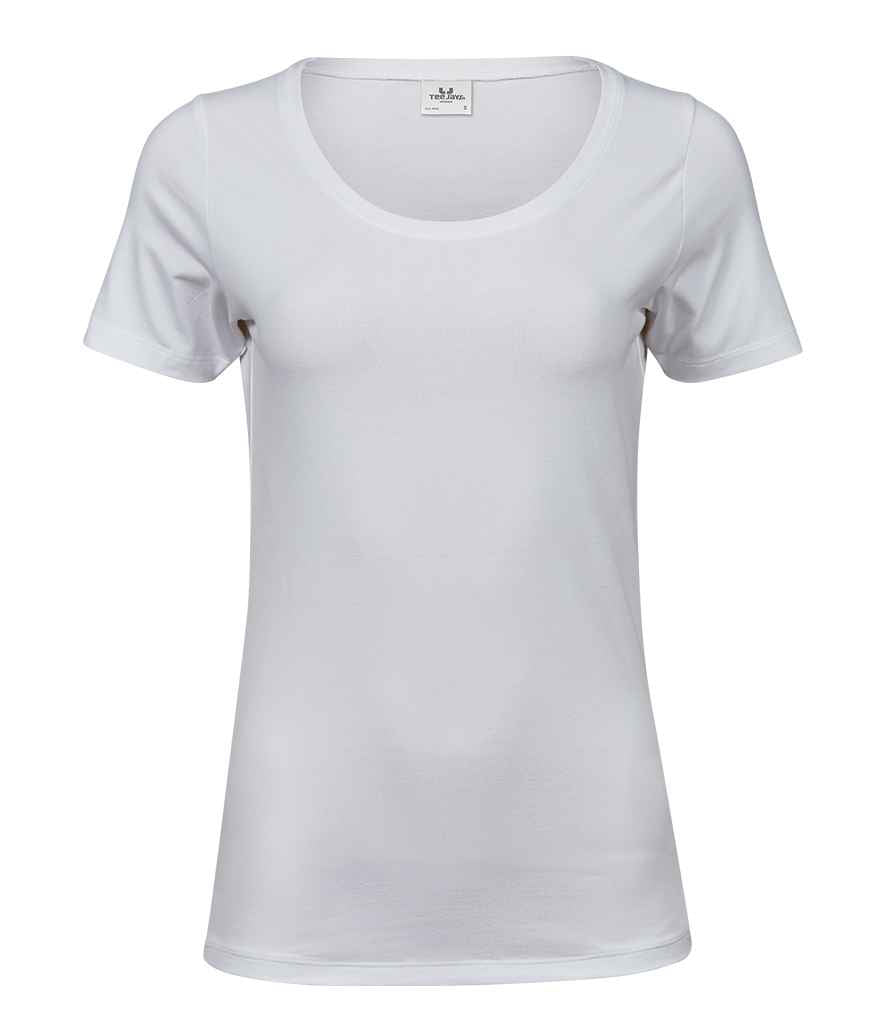 Tee Jays Ladies Stretch T-Shirt | White