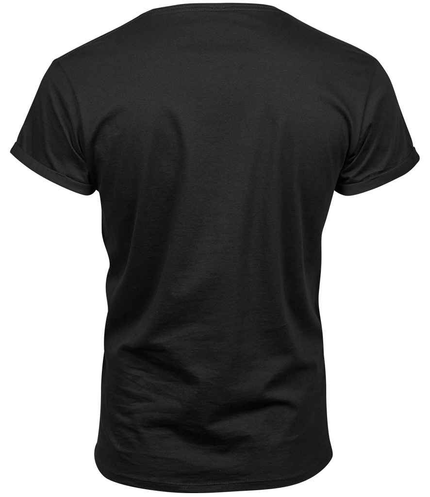 Tee Jays Roll-Up T-Shirt | Black