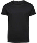 Tee Jays Roll-Up T-Shirt | Black