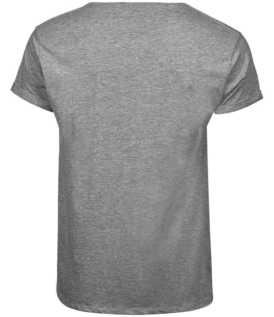 Tee Jays Roll-Up T-Shirt | Heather Grey