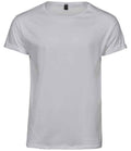 Tee Jays Roll-Up T-Shirt | White
