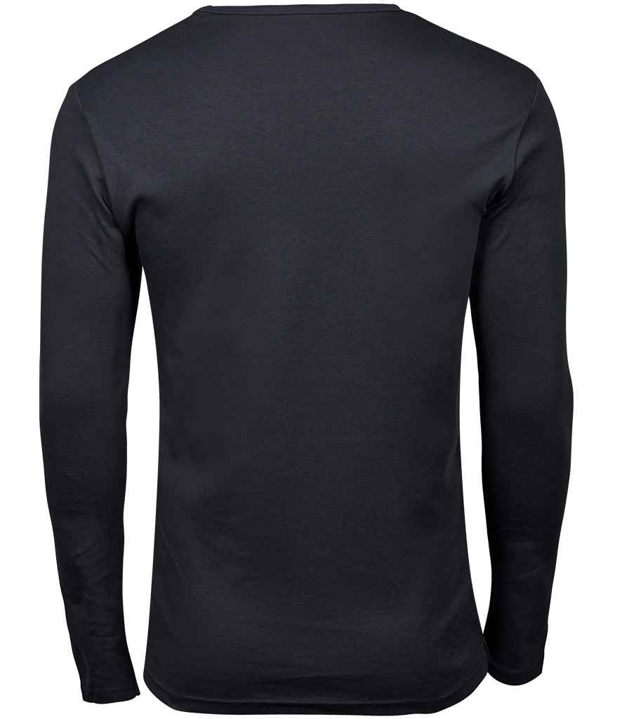 Tee Jays Long Sleeve Interlock T-Shirt | Dark Grey