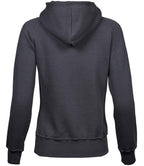Tee Jays Ladies Raglan Hooded Sweatshirt | Dark Grey