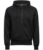 Tee Jays Fashion Zip Hooded Sweatshirt | Black