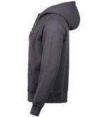 Tee Jays Fashion Zip Hooded Sweatshirt | Dark Grey